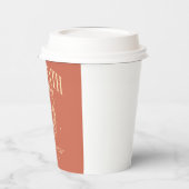 Funny Till Death Do us Party Hochzeitspapier Cups Pappbecher (Links)