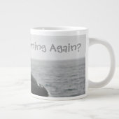 Funny Tilt Head Seagull Jumbo-Tasse (Rechts)