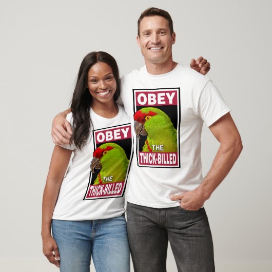 Funny Timneh Parrot - Vogelkunst T-Shirt (Unisex)