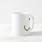 Funny Tinsel Matching Jingle Christmas Couples Kaffeetasse (VorderseiteRechts)