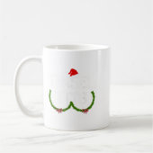 Funny Tinsel Matching Jingle Christmas Couples Kaffeetasse (Links)
