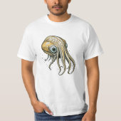 Funny Tintenfisch Art T-Shirt (Vorderseite)