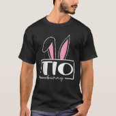 Funny TIO Bunny Happy Easter Family Matching  T-Shirt (Vorderseite)