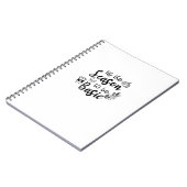 Funny Tis The Season To Basic Fall Pumpkin Spice Notizblock (Linke Seite)