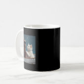 Funny Titanic Movie Cat Meme Rms Cruise Ship Men W Kaffeetasse (Vorderseite Links)