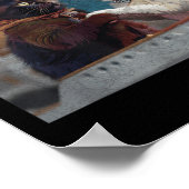 Funny Titanic Movie Cat Meme Rms Cruise Ship Men W Poster (Ecke)