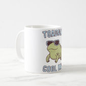 Funny Toad Pun Toadal Cooler Vater Kaffeetasse (Vorderseite Links)