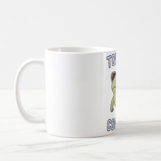 Funny Toad Pun Toadal Cooler Vater Kaffeetasse (Links)