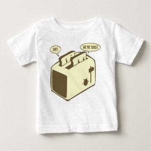 Funny Toast Cartoon - Wir sind Toast Baby T-shirt
