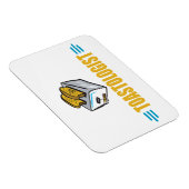 Funny Toaster Magnet (Rechte Seite)