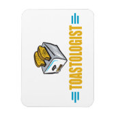 Funny Toaster Magnet (Vertikal)