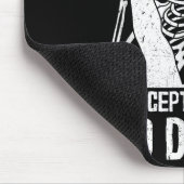 Funny Today I Don't Feel Like Doing Anything Excep Mousepad (Ecke)