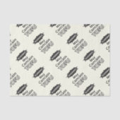 Funny Tofu Themenpapier Seidenpapier (Vorderseite)