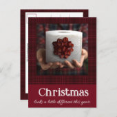 Funny Toilet Paper Geschenk Covid Weihnachten Postkarte (Vorne/Hinten)
