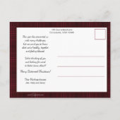 Funny Toilet Paper Geschenk Covid Weihnachten Postkarte (Rückseite)