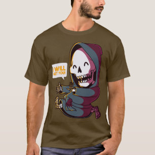 Funny tom Grim Sensenmann Ich werde dich holen T-Shirt