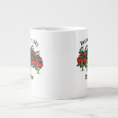Funny Tomaten sind meine Bodenmatten Jumbo-Tasse (Vorderseite)