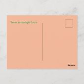 Funny Tomato Liebhaber fügen Text Postkarte (Rückseite)