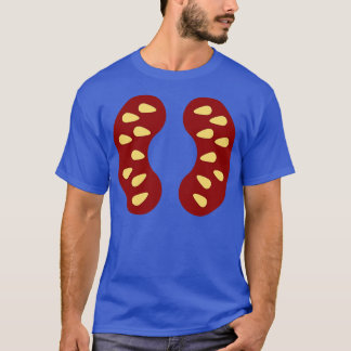 Funny Tomato Slice Kostüm T-Shirt