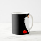 Funny Tomte Swedish Gnome Beard Christmas Yule Nis Kaffeetasse (VorderseiteRechts)
