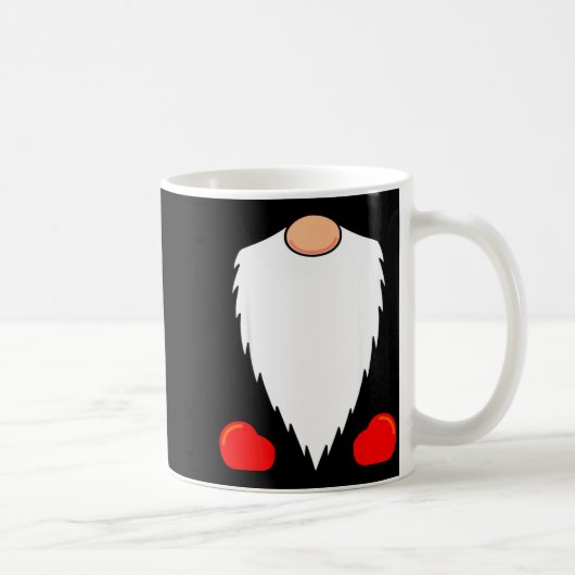 Funny Tomte Swedish Gnome Beard Christmas Yule Nis Kaffeetasse (Rechts)