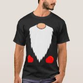 Funny Tomte Swedish Gnome Beard Christmas Yule Nis T-Shirt (Vorderseite)
