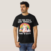 Funny Tonsil Removal Surgery Recovery Gift Tonsill T-Shirt (Vorne ganz)