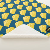 Funny Toon Cheese Wedge - Initialen / Spitzname hi Sherpadecke (3/4)