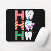 Funny Tooth Christmas Dentist Xmas Dental Istant H Mousepad (Mit Mouse)