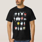 Funny Tooth Designs Zahnarzt des Zahnarztes T-Shirt (Vorderseite)