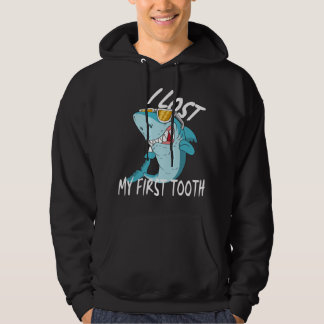 Funny Tooth Fairy Gifts - Cute Shark I Lost My Fir Hoodie
