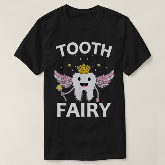 Funny Tooth Fairy Halloween-Kostüm T-Shirt (Design vorne)