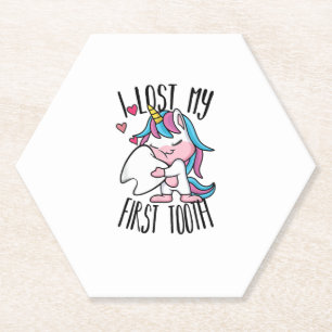 Funny Tooth Fairy - Niedlich Unicorn Ich habe mein Untersetzer