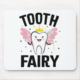 Funny Tooth Fee Halloween Kostüm für Frauen Kinder Mousepad