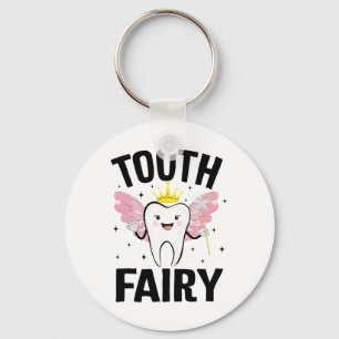 Funny Tooth Fee Halloween Kostüm für Frauen Kinder Schlüsselanhänger