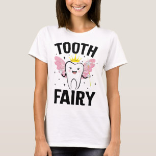 Funny Tooth Fee Halloween Kostüm für Frauen Kinder T-Shirt