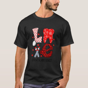 Funny Tooth Liebe Zahnarzt Zahnarzt Valentin T-Shirt