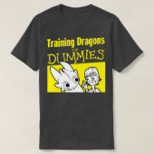 Funny Toothless Dragon Training Book Mashup T-Shirt (Design vorne)