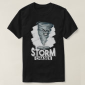 Funny Tornado Design Storm Chaser T-Shirt (Design vorne)