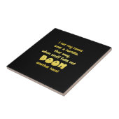 Funny Tortilla Boom Joke Fliese (Seite)