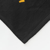 Funny Tortoise Halloween Silhouette Soky Tortoise Fleecedecke (Ecke)