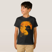 Funny Tortoise Halloween Silhouette Soky Tortoise T-Shirt (Vorne ganz)