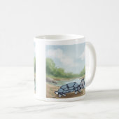 Funny Tortoise Kaffeetasse (VorderseiteRechts)