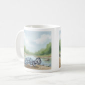 Funny Tortoise Kaffeetasse (Vorderseite Links)