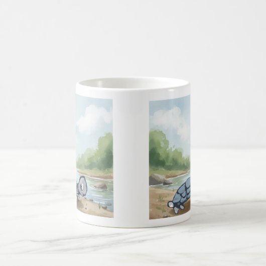 Funny Tortoise Kaffeetasse (Mittel)