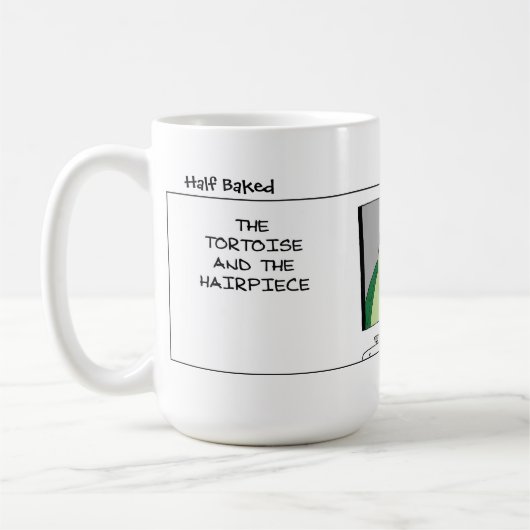 Funny Tortoise und das Haarwerk Kaffeetasse (Links)