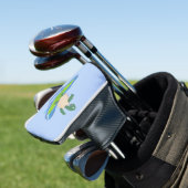 Funny tortoise wave surfing Cartoon Golf Headcover (In Situ)