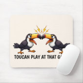 Funny Toucan Mousepad (Mit Mouse)