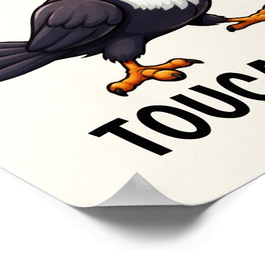 Funny Toucan Poster (Ecke)