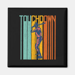 Funny Touchdown Baseball Football Shirt Mixed Up S Magnet